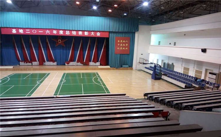 天津柞木籃球場地木地板怎么維修？