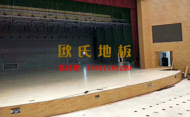 因為這些，選擇了舞臺運動木地板
