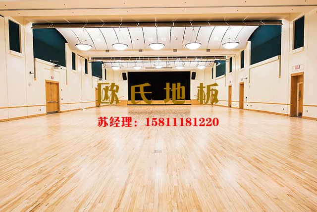 挑選專(zhuān)業(yè)的舞臺(tái)木地板其實(shí)可以這樣做——?dú)W氏地板